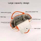 Mommy Bag Large Capacity Diaper Tote Wet Dry Separation Shoulder Handbag
