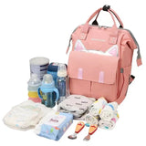 Mommy Bag Backpack Lightweight Large Capacity Handbag Multifunctional Mother Bag
