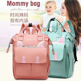 Mommy Bag Backpack Lightweight Large Capacity Handbag Multifunctional Mother Bag