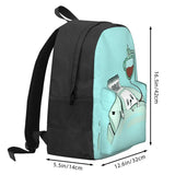 Monday Coffee Backpacks Men's and Women's Retro Bags