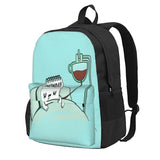 Monday Coffee Backpacks Men's and Women's Retro Bags