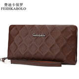 Leather Men Handy Bags Purse Men Standard Wallet Men Clutch