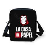 Money Heist Messenger Bag Crossbody LA CASA DE PAPEL Mini Shoulder Bag