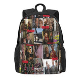 Monk Collage Backpacks Men's & Women's Bags