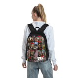 Monk Collage Backpacks Men's & Women's Bags