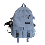 Monkey Pendant Backpack Bag for Women Youth Lady Men Couples Backpack