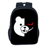 Monokuma Danganronpa Backpack Bears Men Women College School Bag
