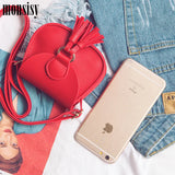 Monsisy Tassel Bag Girl Purse Handbag Kid Shoulder Bag Mini Crossbody