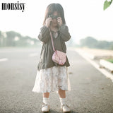 Monsisy Tassel Bag Girl Purse Handbag Kid Shoulder Bag Mini Crossbody
