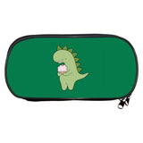 Dinosaur Print Pencil Case for Kids, T. Rex Stationary Bag Boys Girls Gift