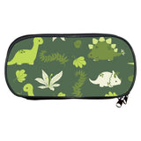 Dinosaur Print Pencil Case for Kids, T. Rex Stationary Bag Boys Girls Gift