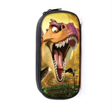 Dino Print Cosmetic Cases Pencil Box T. Rex Kids School Case Stationary