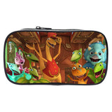 Dinosaur Print Pencil Case Boys Girls T-Rex Pencil Bag Children School