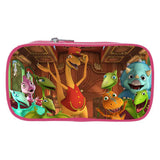 Dinosaur Print Pencil Case Boys Girls T-Rex Pencil Bag Children School