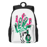 Monster Emotions Backpacks Men Women Girls School Bag