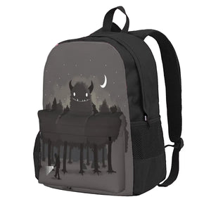 Monster Backpacks Men's Backpacks Eco Friendly Bags For Women