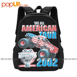 Monster Truck Jam 2002 Grave Digger All American Tour Backpack