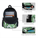 Monstera Banana Palm Leaf 1 Backpacks Men Women's Backpack