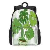 Monstera Backpack Men Women Bag