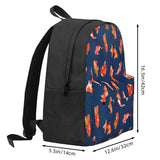 Moody Watercolor Goldfish Pond Backpacks Men's & Women's Unisex