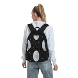 Moon 3 Backpacks Men's & Women's Zipper Close Bags