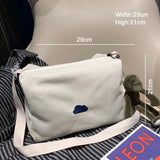 Moon Large Capacity Messenger Bag Cell Phone Crossbody Shoulder Bag