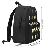 Moon Phases Backpacks Men's Women's School Bag