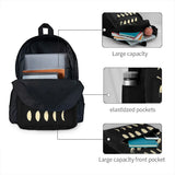 Moon Phases Backpacks Men's Women's School Bag