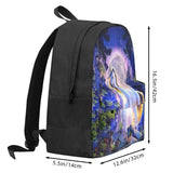 Moonlight Unicorn Backpacks Men's & Women's Retro Kids Backpack