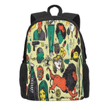 Classic Backpack with Multiple Pockets for Men and Women