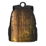 Morning Forest Backpacks Men's & Women's School Backpack