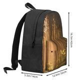 Morning Forest Backpacks Men's & Women's School Backpack