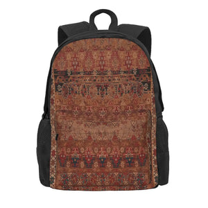 Moroccan Heritage Artwork Backpack Men's Bag Women's Bag