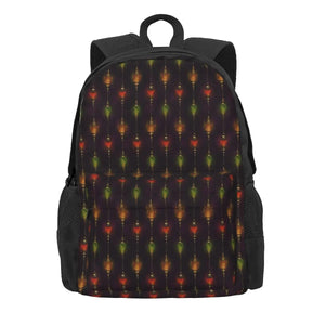 Moroccan Lanterns Pattern Backpack - Colorful Men's and Women's Bag