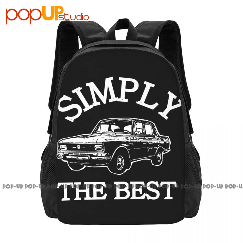 Moskvich 2140 Backpack Large Capacity School Art Print Sports Style