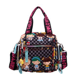 Harajuku Doll Cartoon Cross-body Bag + Key Chain