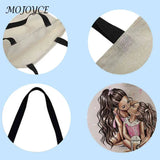 Mothers Printed Shoulder Bag Large Tote Bag Female Shopping Handbag