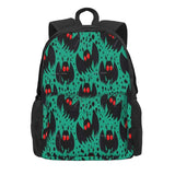 Mothman Green Night Backpacks Men's Women School Bag Girl
