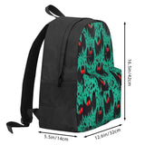 Mothman Green Night Backpacks Men's Women School Bag Girl