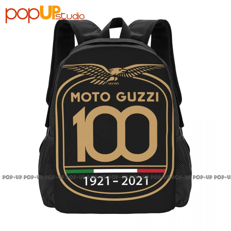 Motoguzzi Large Capacity Vintage Riding Backpack