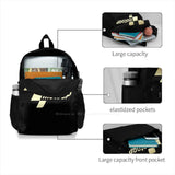 Motorcycle Racing 3D Print Backpack Casual Bag