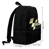 Motorcycle Racing 3D Print Backpack Casual Bag
