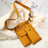 Women Waist Packs With Belt Two pieces of Mother's bag
