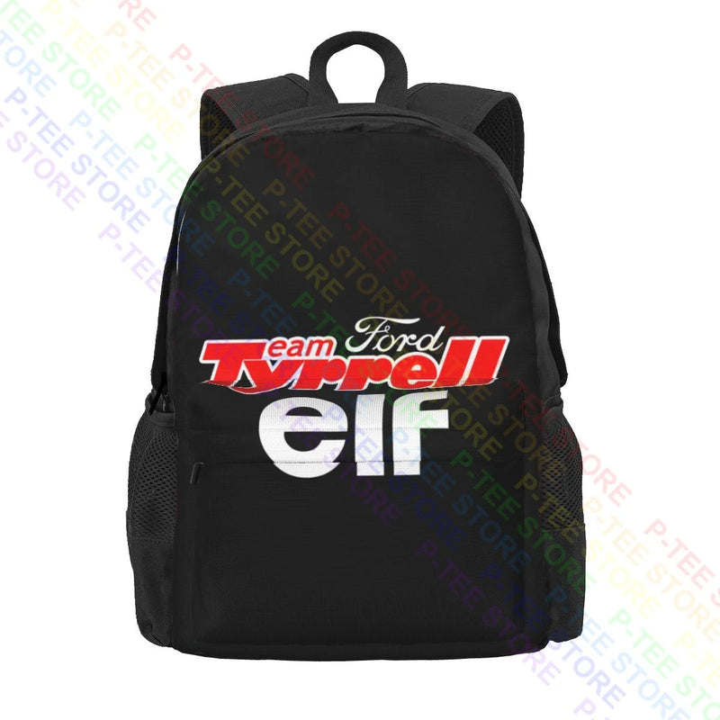Motorlegends Tyrrell Elf F1 Racing Backpack School 3D Print