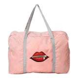Mouth Series Travel Bag Water Proof Luggage Shoulder Pack