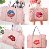 Mouth Series Travel Bag Water Proof Luggage Shoulder Pack