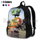 Rango Movie Poster Merchandise Outdoor Hiking Backpack Waterproof