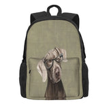 Men's Kpop Backpack Weimaraner 1 Bag For Women Men