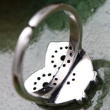 Vintage Owl Ring in 925 Silver, Unique and Stylish Design