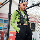Ms Tactical Shoulder Bags Chest Rig Bag Hip Hop Streetwear Unisex